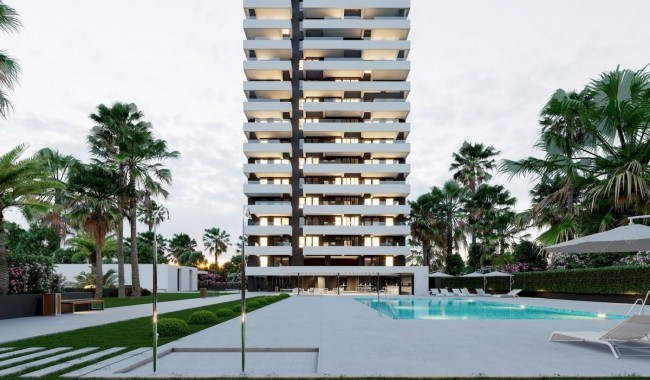 Apartamento - Nueva construcción  - Calpe - Playa arenal-bol