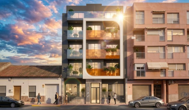 Apartament - Nowa konstrukcja - Guardamar - Centro