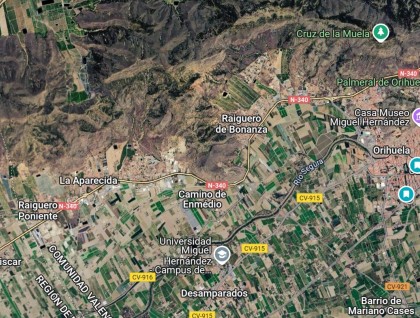 Begagnad - Tomt - Orihuela - La Aparecida