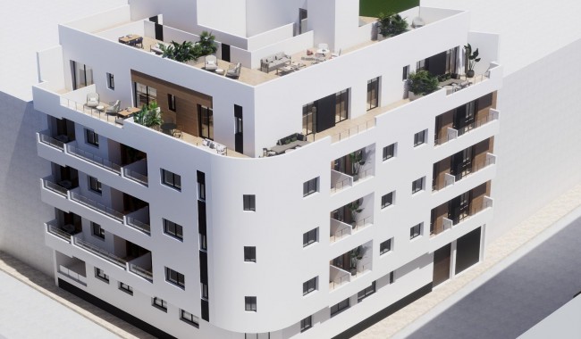 Lägenhet - Nybyggnation - Torrevieja - pueblo