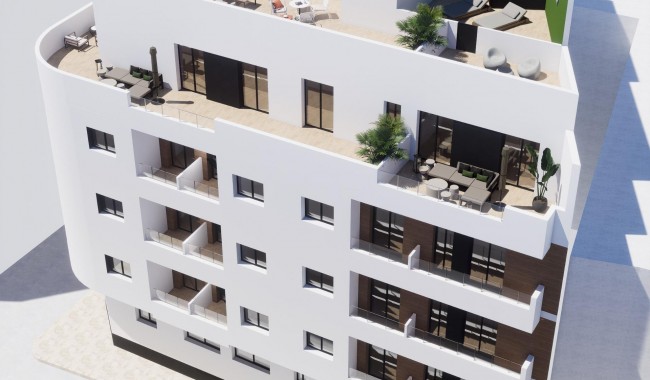 Lägenhet - Nybyggnation - Torrevieja - pueblo