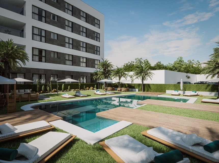New Build - Apartment - Guardamar - Pueblo