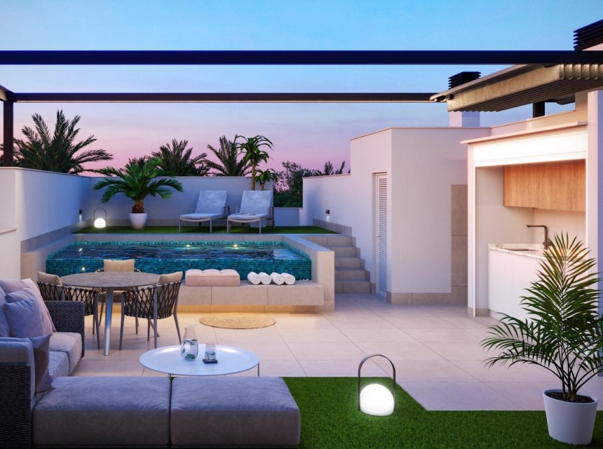 New Build - Townhouse - Pilar de La Horadada - parques de Andromeda