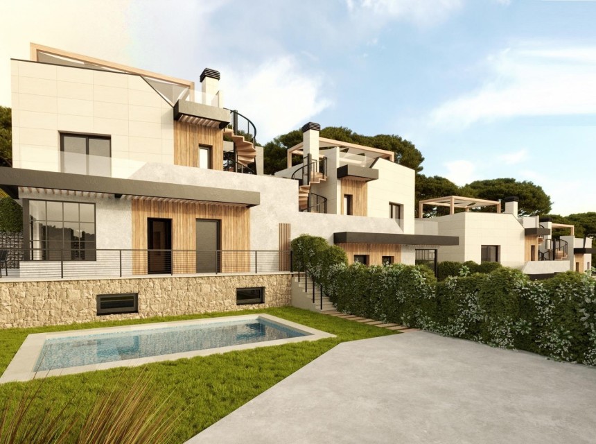 New Build - Townhouse - Polop - Urbanizaciones