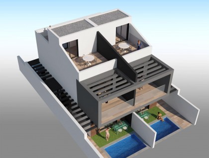 New Build - Villa - San Javier - Santiago de la Ribera