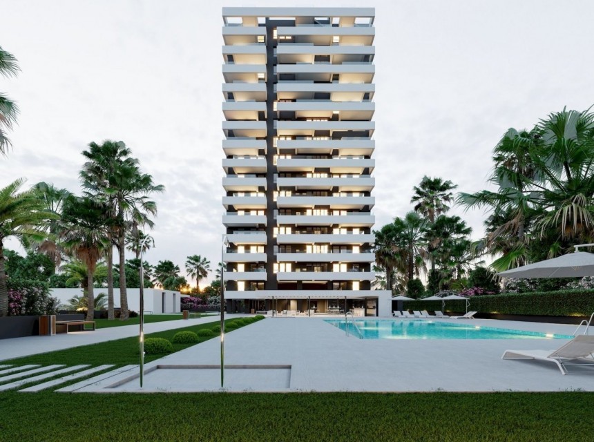 Nowa konstrukcja - Apartament - Calpe - Playa arenal-bol