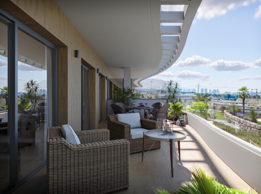 Nowa konstrukcja - Apartament - Finestrat - Campana garden