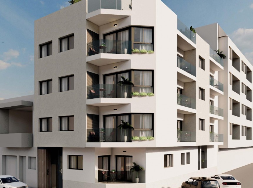 Nowa konstrukcja - Apartament - Guardamar - Pueblo