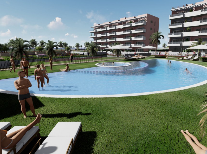 Nowa konstrukcja - Apartament - Guardamar - Urbanización El Raso