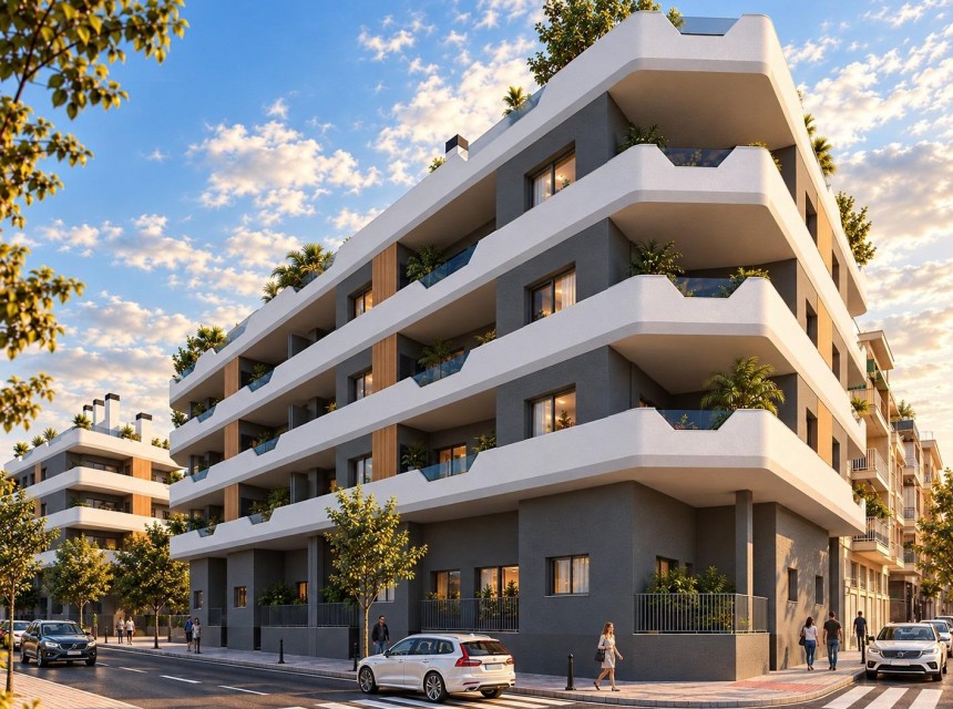 Nowa konstrukcja - Apartament - Santa Pola - Estacion de autobuses