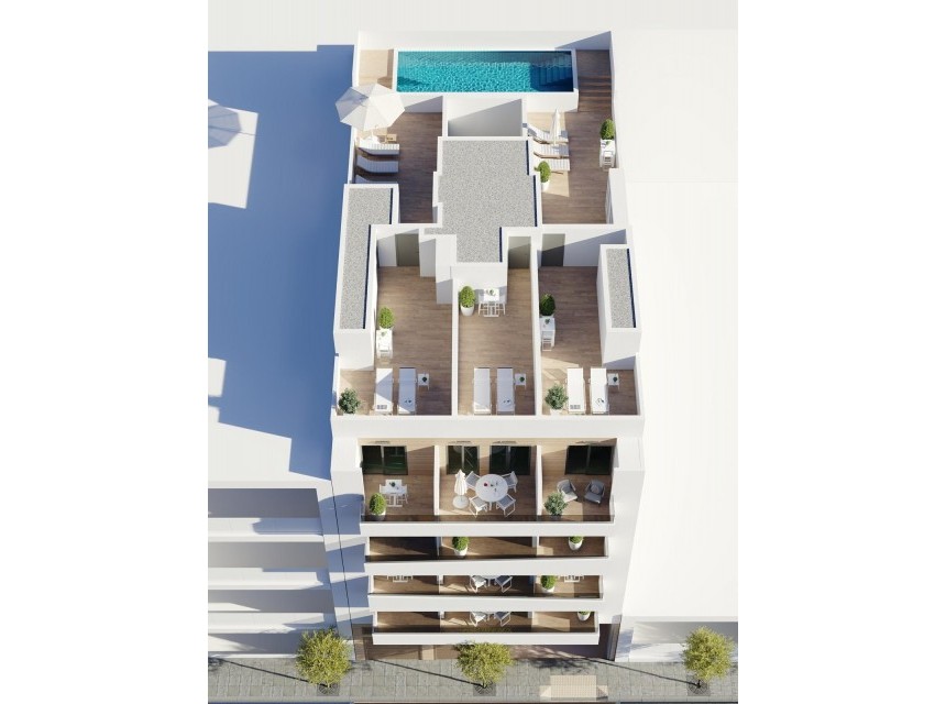 Nowa konstrukcja - Apartament - Torrevieja - Centro