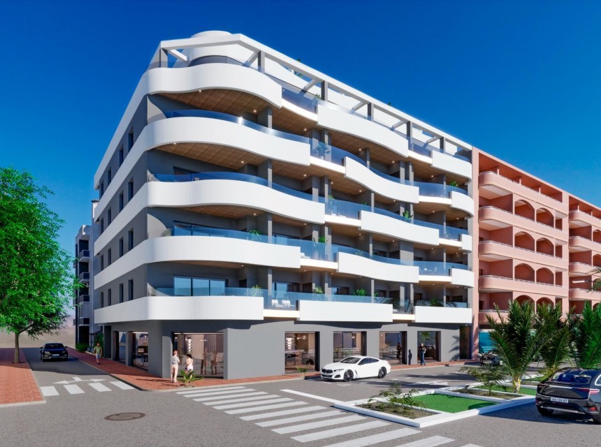 Nowa konstrukcja - Apartament - Torrevieja - Habaneras