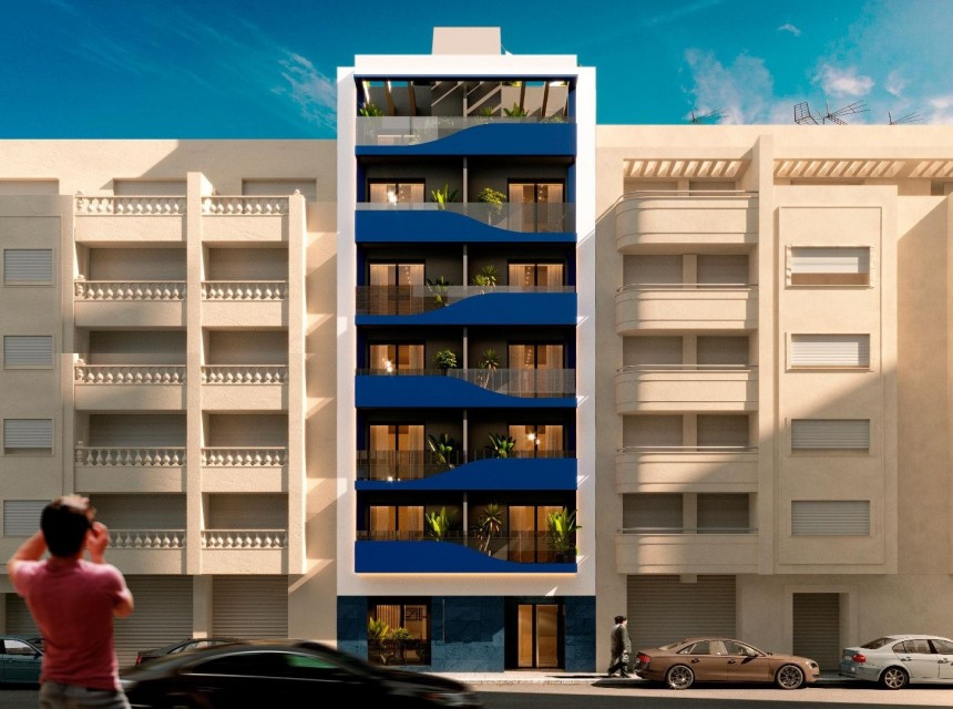 Nowa konstrukcja - Apartament - Torrevieja - Playa de La Acequion