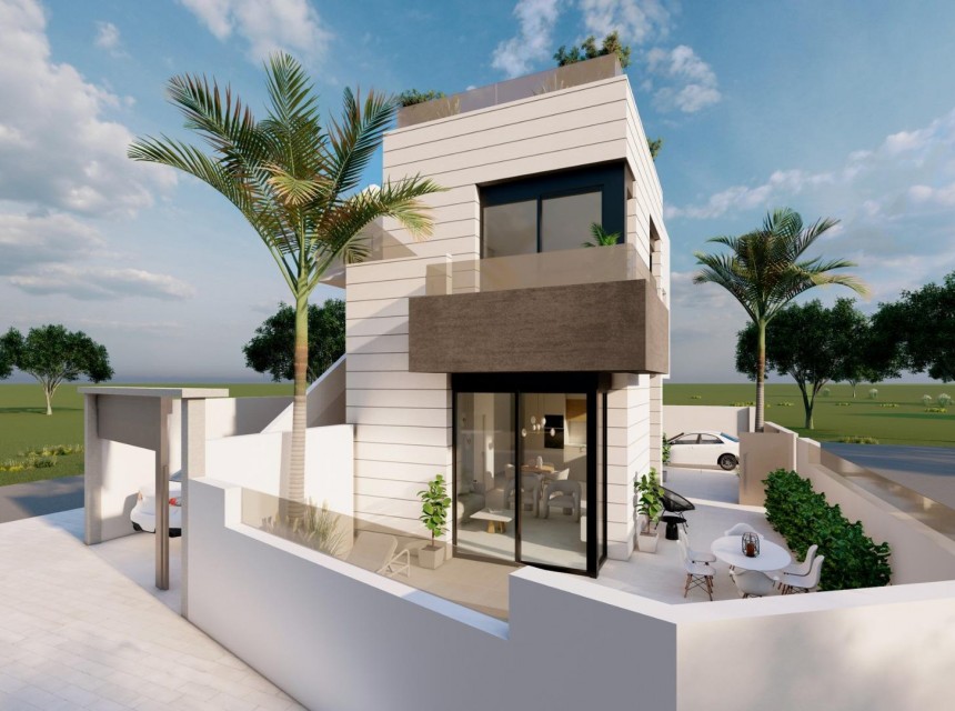 Nowa konstrukcja - Bungalow - Pilar de La Horadada - Zona Pueblo