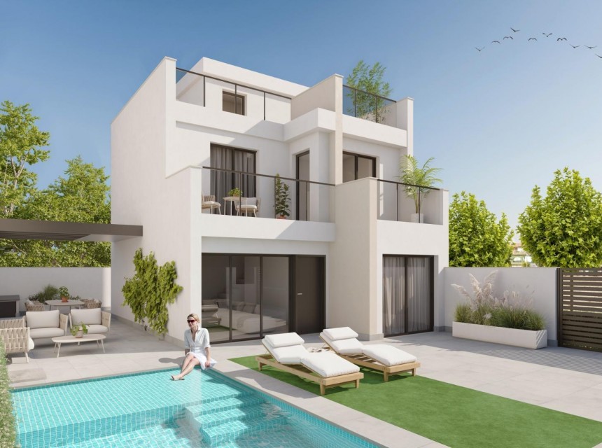 Nowa konstrukcja - Willa - Los Alcázares - Playa la Atascadera
