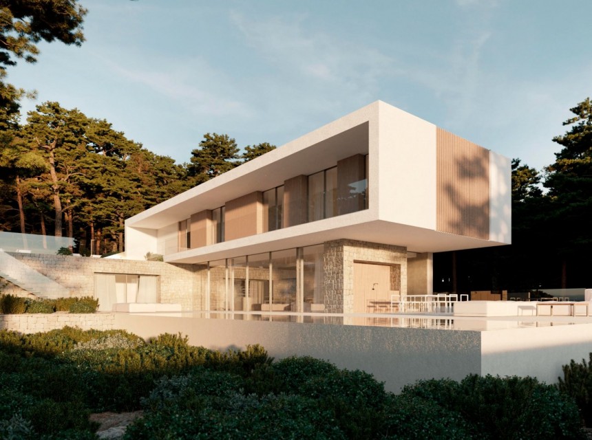 Nowa konstrukcja - Willa - Moraira_Teulada - La Sabatera