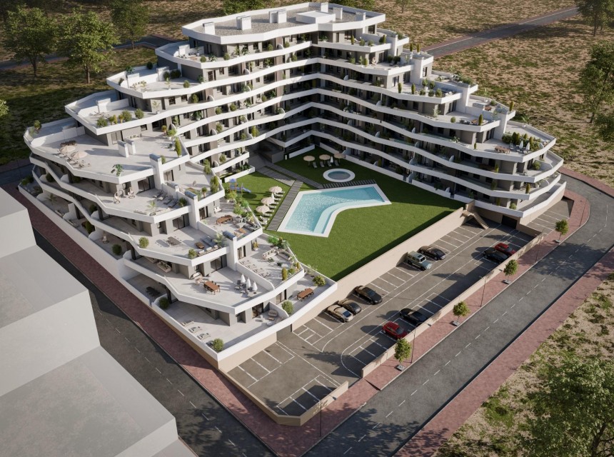 Nueva construcción  - Apartamento - San Miguel de Salinas - Pueblo