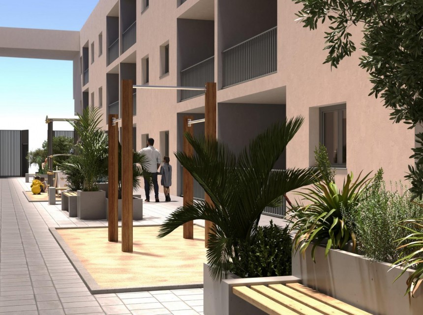 Nueva construcción  - Apartamento - San Miguel de Salinas - Pueblo