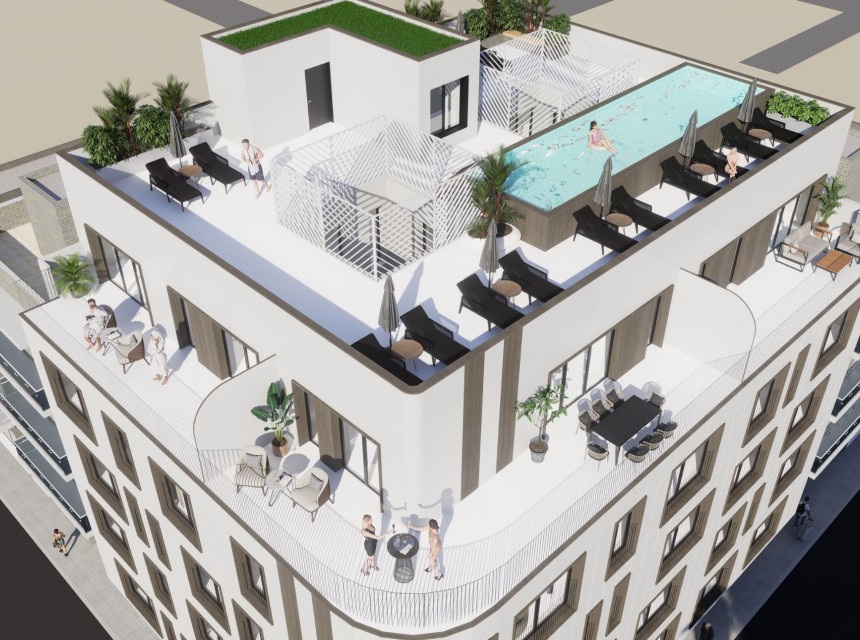 Nueva construcción  - Apartamento - Torrevieja - El acequión