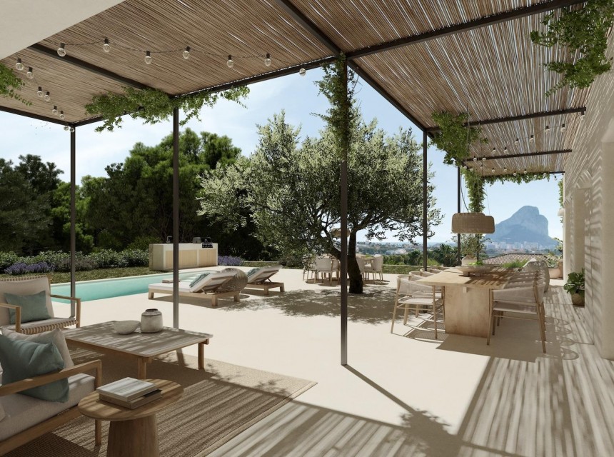 Nueva construcción  - Chalet - Calpe - Garduix