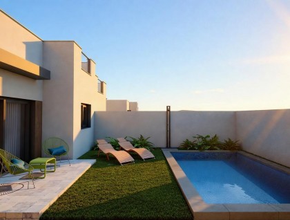 Nueva construcción  - Villa - Mazarron - Country Club