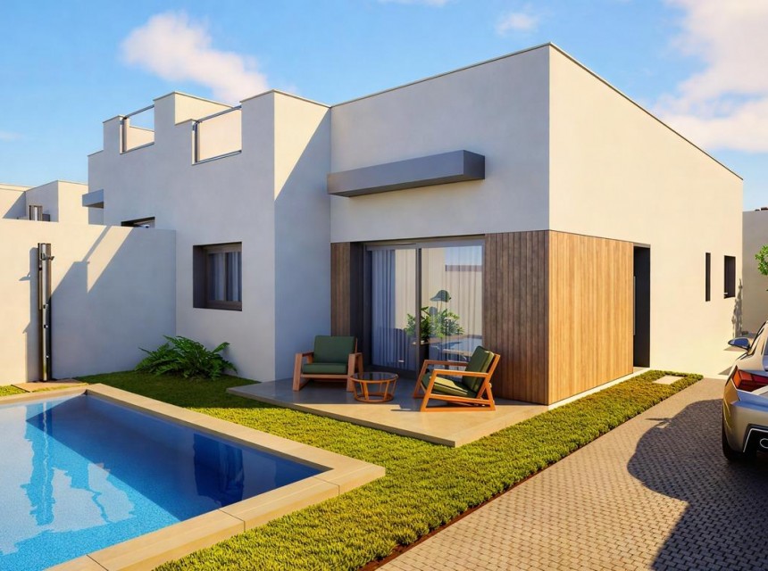 Nybygg - Villa - Mazarron - Country Club