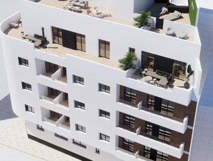 Nybyggnation - Lägenhet - Torrevieja - pueblo