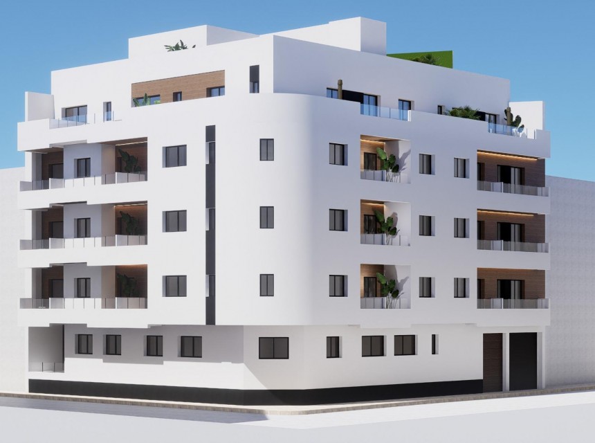 Nybyggnation - Lägenhet - Torrevieja - pueblo