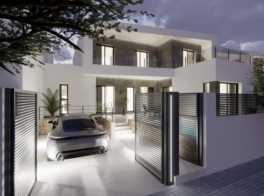 Nybyggnation - Quatro hus - Dolores