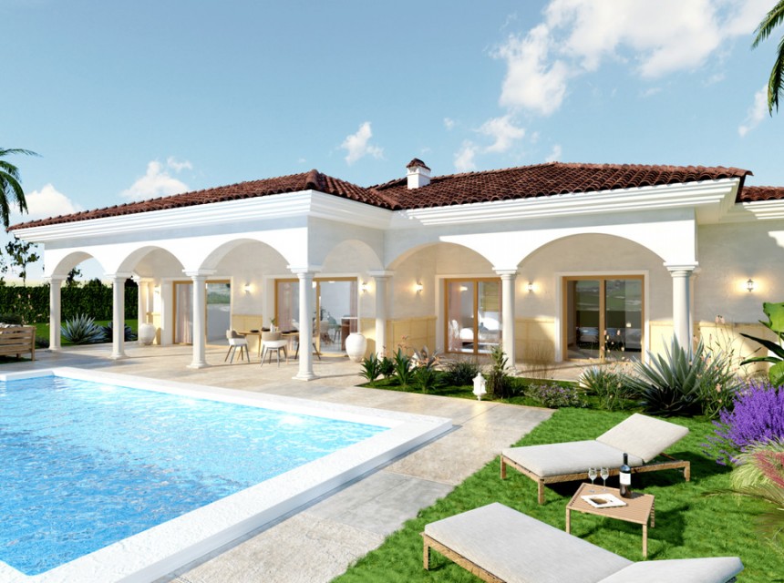 Nybyggnation - Villa - Aspe - Aspe Centro
