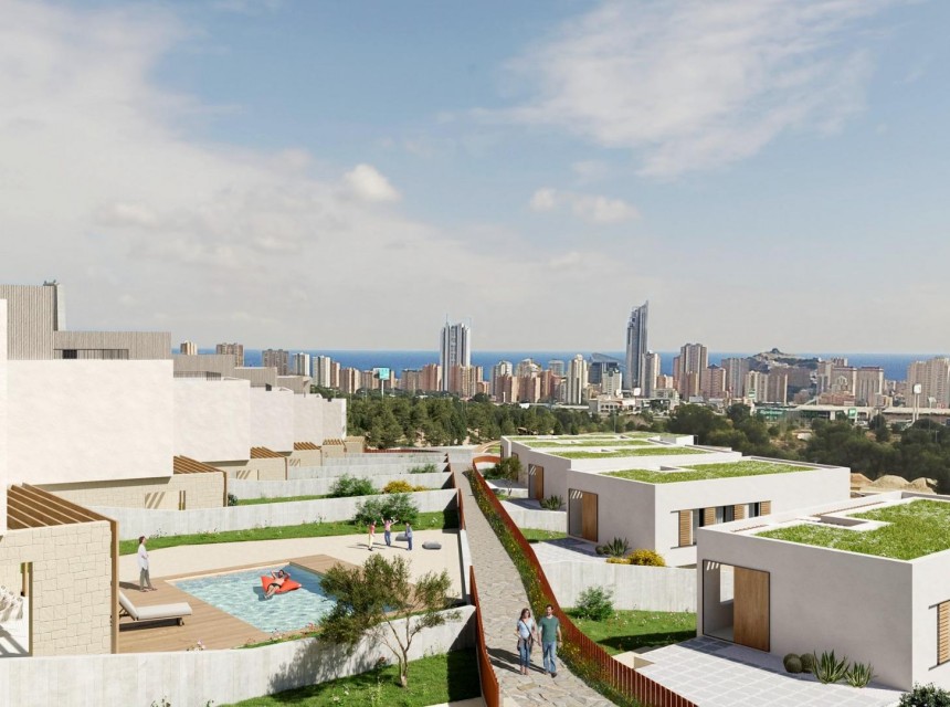 Nybyggnation - Villa - Finestrat - Campana garden