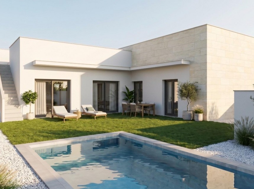 Nybyggnation - Villa - Mazarron - Country Club