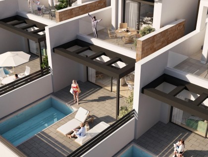 Nybyggnation - Villa - Torrevieja - Aguas Nuevas