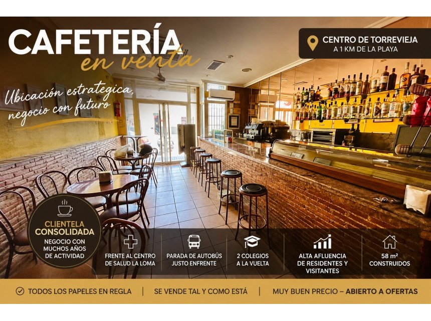 Segunda mano - Local comercial - Torrevieja - Centro