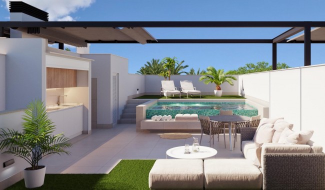 Townhouse - New Build - Pilar de La Horadada - parques de Andromeda