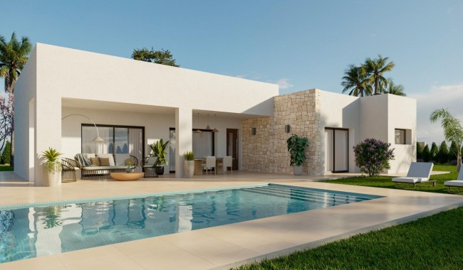 Villa - Nybyggnation - Aspe - Poligono 19