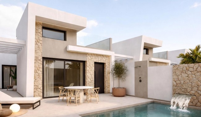 Villa - Nybyggnation - Los Alcázares - Las Lomas Del Rame-bahía Bella