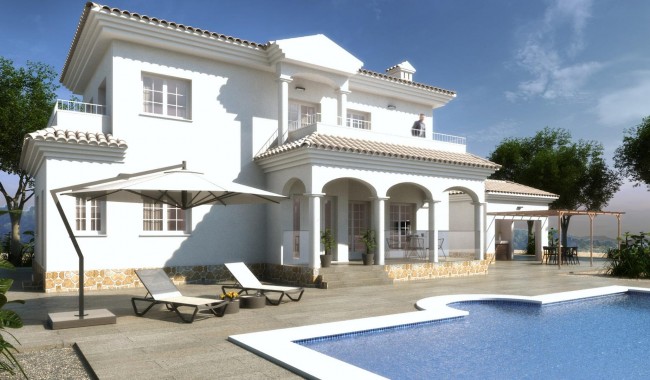 Villa - Nybyggnation - Pinoso - RS-3624