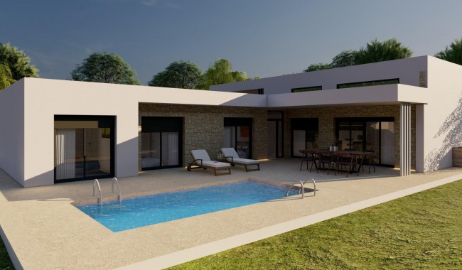 Villa - Nybyggnation - Pinoso - RS-3830