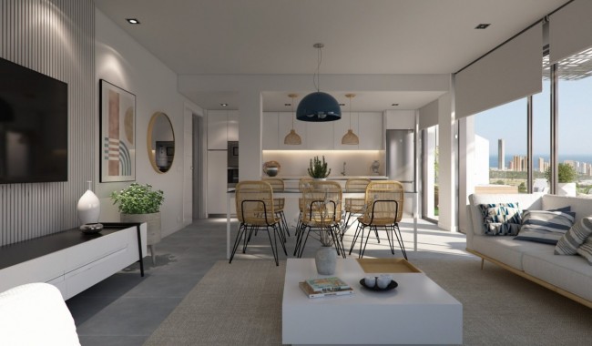Nybyggnation - Lägenhet - Finestrat - Seascape resort