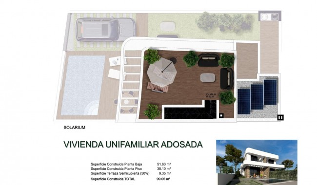Nowa konstrukcja - Willa - Los Montesinos - La herrada