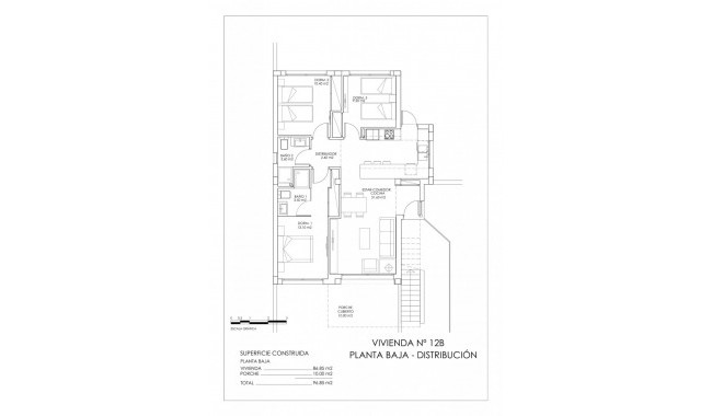 Nybyggnation - Lägenhet - San Miguel de Salinas - Urbanizaciones