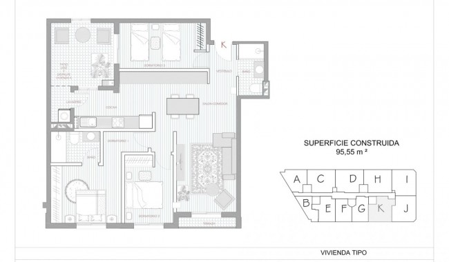 Nueva construcción  - Apartamento - Alcantarilla