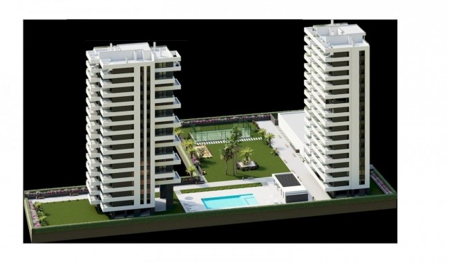 Nybyggnation - Lägenhet - Calpe - Playa arenal-bol