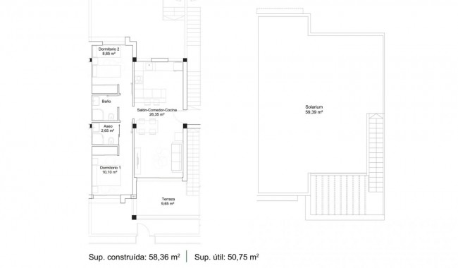 Nybyggnation - Lägenhet - Orihuela Costa - PAU 26