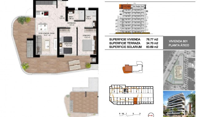 New Build - Apartment - Guardamar - Puerto