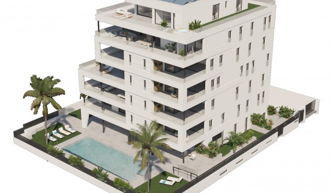 Nowa konstrukcja - Apartament - Águilas - Puerto deportivo Juan Montiel