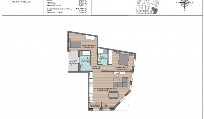Nybyggnation - Lägenhet - Algorfa - Pueblo