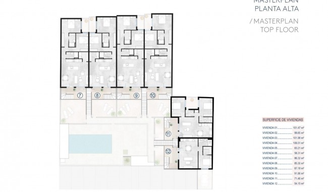 Nybyggnation - Lägenhet - San Pedro del Pinatar - Las esperanzas