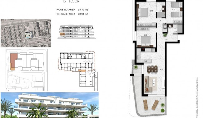 Nybyggnation - Lägenhet - Orihuela Costa - Lomas de Cabo Roig